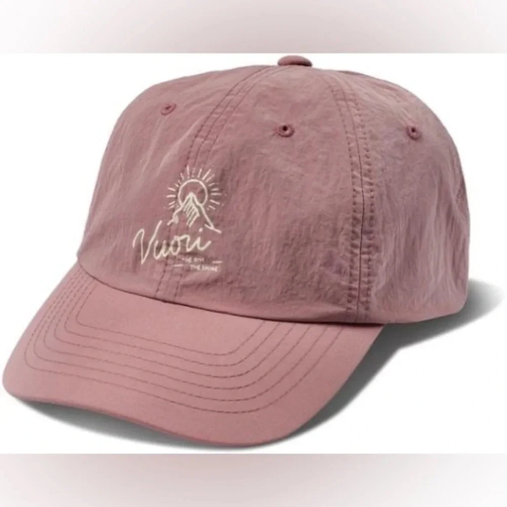 Vuori Dusty Pink Logo Baseball Cap